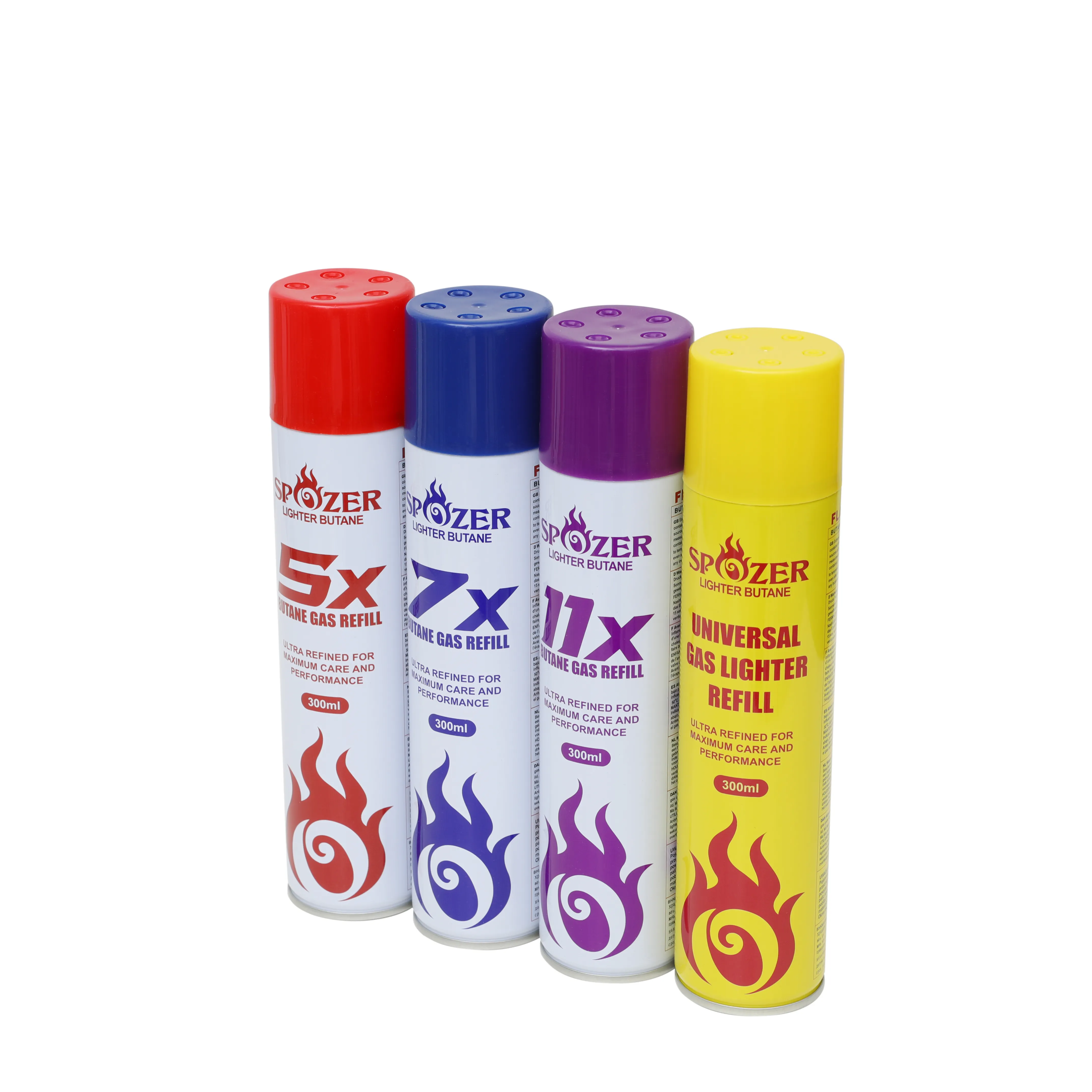 Pozer 12 Pack ighter Gas efill ututane niversal luluid UEL lltra eefined