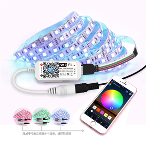 Лидер продаж, RGB светодиодный Wi-Fi контроллер RGBW для светодиодной ленты, лампы с таймером и функцией управления смартфоном Magic Home - Product Image 1