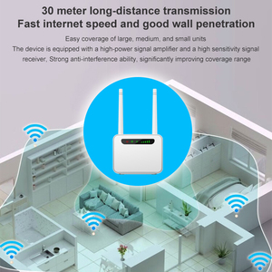 Kablosuz veri ve ev Wi-Fi 3G fonksiyonları destekleyen 5G Sim yuvası çift anten Ethernet arayüzü ile Mini 4G LTE CPE yönlendirici - Product Image 5
