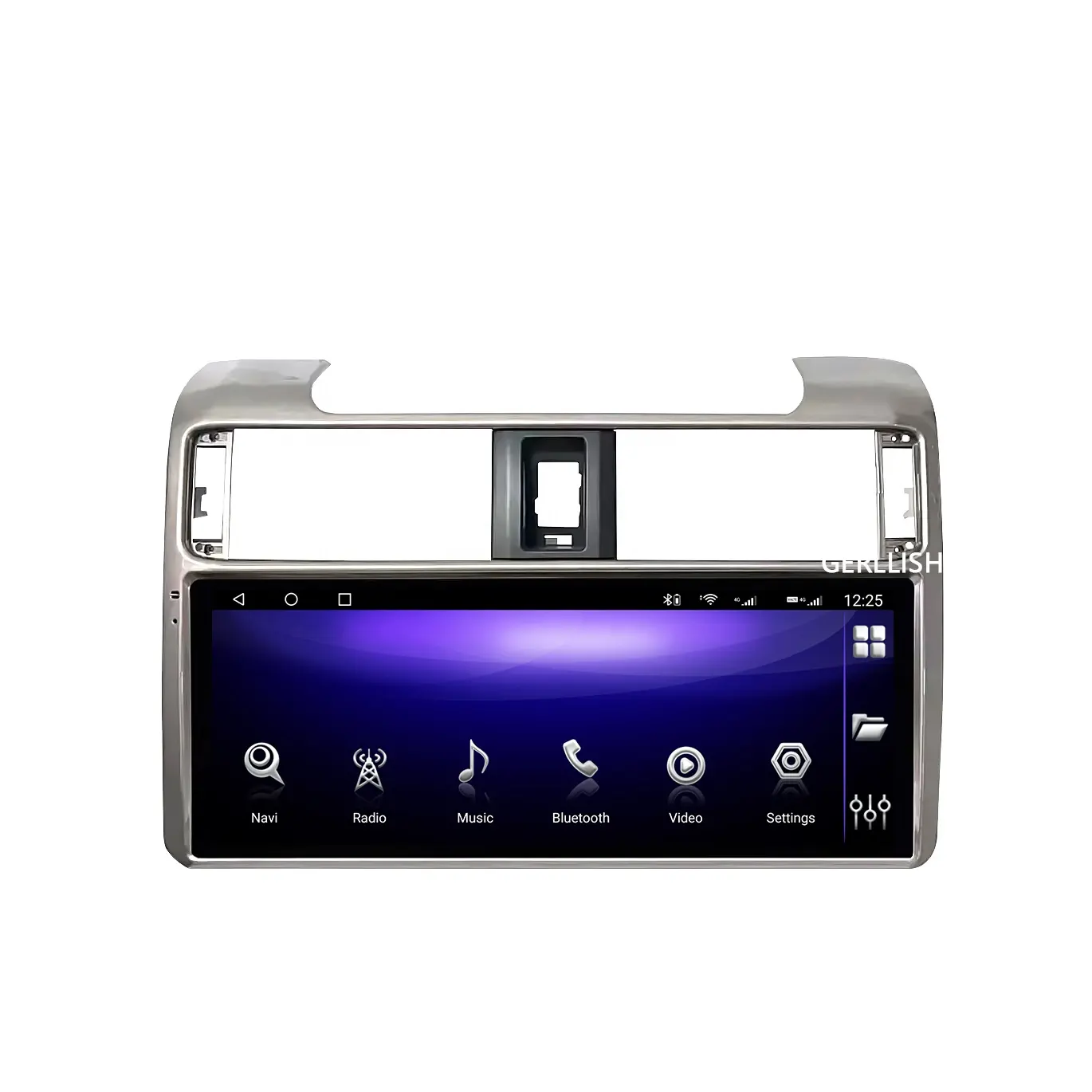 12.3 ''Android 8 + 128gb lettore Video Radio DVD auto per Toyota 4Runner 2010-2021 con navigazione GPS per auto