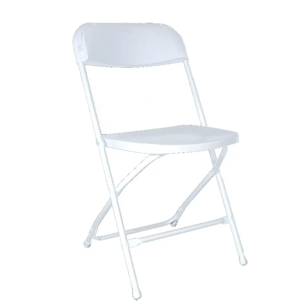 American Style Samsonite White Plastic Folding Chair For Event In Cheap Price
