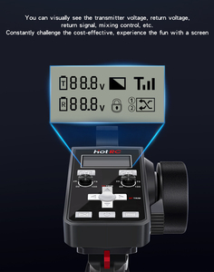 HOTRC CT-6A Transmitter 2.4G <strong>6CH</strong> With Return Voltage Receiver <strong>RC</strong> Car Remote Control Boat Tank <strong>RC</strong> Vehicle Model Toy Parts - Product Image 4