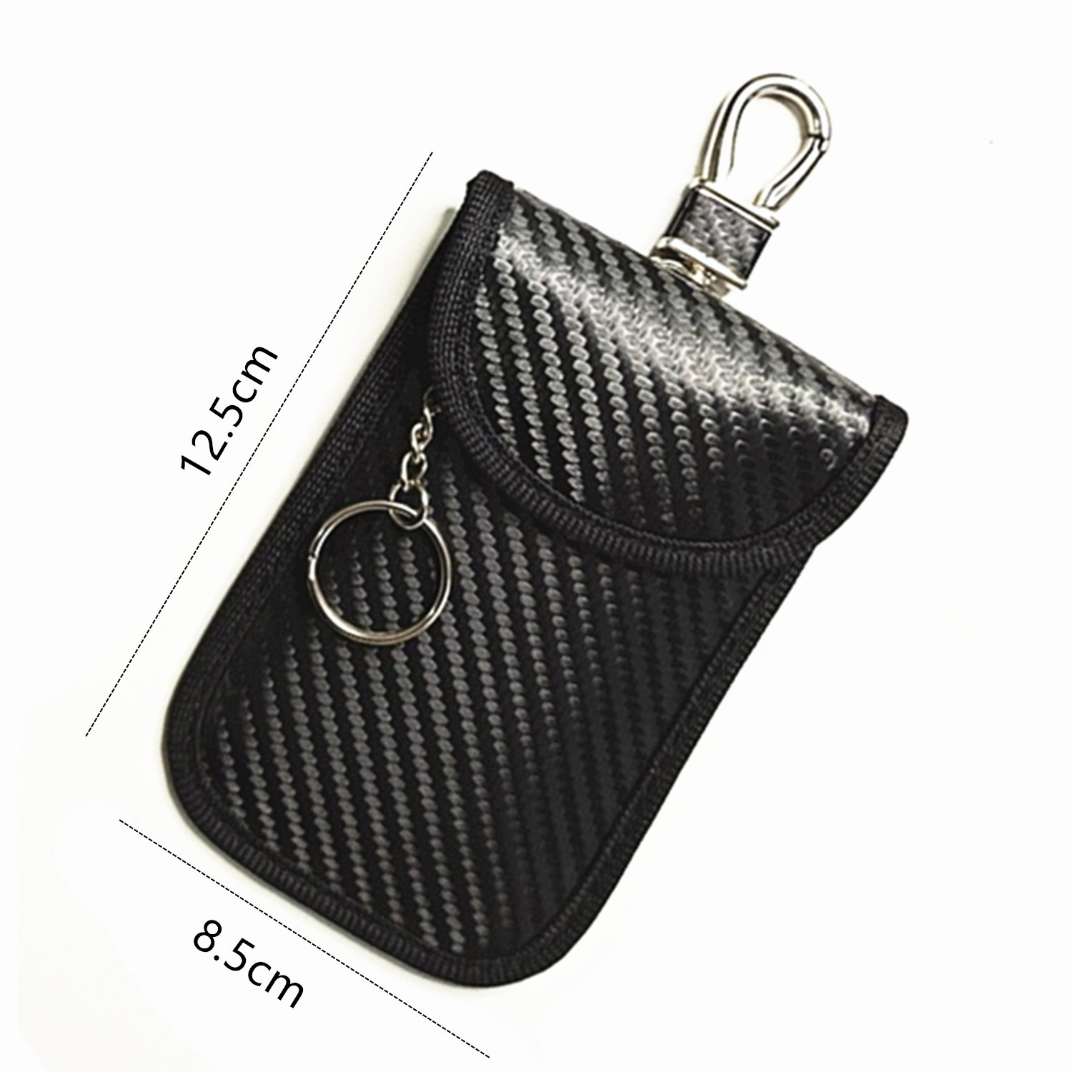 Small square black line with large hook buckle-single packaging