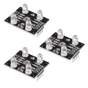 TCS230モジュールCapteur De Couleur TCS3200 RGBライトカラー認識センサー検出器モジュール4 LED付きMCU対応 - Product Image 6