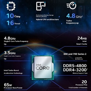 Microstar nuevo para Intel 13th Generation Core I5 13490F procesador de servidor Compatible con diez núcleos LGA 1700 tipo de enchufe - Product Image 5