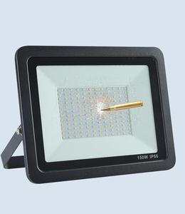 RGB renk sıcaklığı su geçirmez IP66 AC güç kaynağı ile açık avlu Billboard için 100W Ultra ince LED projektör - Product Image 4