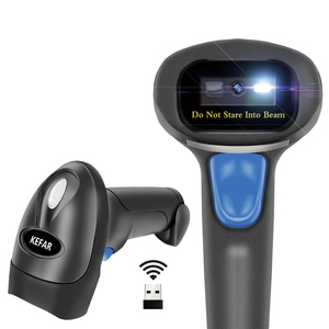 Escáner de código de barras portátil para pago con móvil, lector de código de barras con Cable USB, 2D, QR, PDF417, matriz de datos, 1D