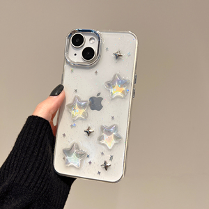 เคสโทรศัพท์กันกระแทกรูปดาว Foriphone16ประกายสีใสสุดสร้างสรรค์ Apple 15PROMAX 14 13 12 - Product Image 3