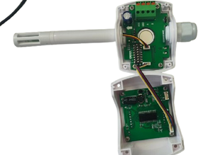 Sensor de temperatura y humedad del higrómetro de salida Modbus RS485 de mejor diseño con pantalla en Control Automático HVAC - Product Image 4