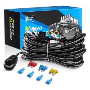 DXZ genel motorlar kordon yuvarlak anahtarı açık/açık/kapalı konektör düğmesi anahtarı gidon ön far sis lambası kontrol anahtarı DC12V - Product Image 1