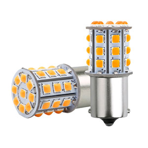 חדש p21/5w 1156 bay15d 1157 bay15d 7440 7443 33smd המכונית 3030 נורות הוביל להפוך אות אור 12v בלם מנורות חניה הפוך