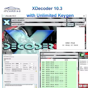Xdecoder versión 10,3 con Unlimited Keygen DTC OFF Eliminar software DTC Remover Desactivar Error DTC Off de archivos ECU compatibles - Product Image 2