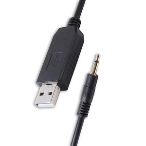 Prolific PL2303 USB Serial <strong>Uart</strong> TTL 3.3V to 2.5mm 2 Pole Mono Jack <strong>Programming</strong> Cable - Product Image 1