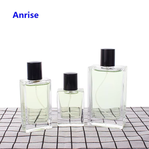 30ml Empty Spray <strong>100</strong> <strong>ml</strong> Perfume Bottle Glass Atomizer Serum Portable 50ml Square Parfum Bottle Met Logo with Package <strong>Box</strong> - Product Image 4