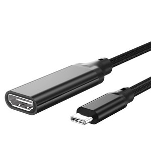 Adaptador USBC a HDMI 4K usb3.1 tipo C a HDMI hembra cable convertidor tipo C a HDMI hembra
