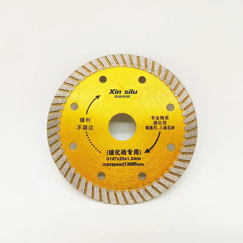 XINSILU OEM durable high speed saw blade 125/150/300 diamond disc for porcelain tile &concrete&marble&wood