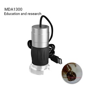 1280x1024分辨率变焦功能8发光二极管手持式便携式数字显微镜，用于昆虫学研究和学生学习 - Product Image 1