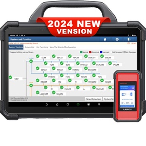 Lancio x431 pad vii elite pad7 con smartlink c vci programmazione di codifica online per tutti i veicoli automotive strumento diagnostico