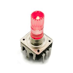 Single Dual Color RGB LED Encoder <strong>Switch</strong> with Luminous Damping Sense <strong>Audio</strong> Volume Adjustment <strong>Switch</strong> for Electronic Components - Product Image 3