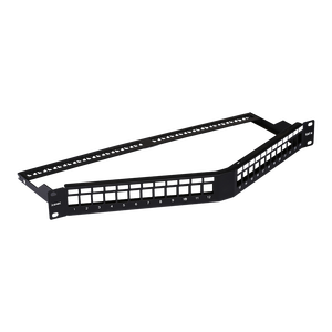 Panel de conexión de red de ángulo sin blindaje de 24 puertos - Product Image 2