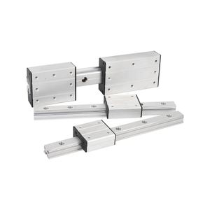 <strong>High</strong> Speed LGD6UU LGD8 LGD12 Kit Cnc <strong>Linear</strong> <strong>Guides</strong> Dual Axis <strong>Sliding</strong> <strong>Linear</strong> <strong>Guide</strong> <strong>Rail</strong> With Block - Product Image 2