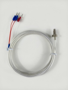 M6螺杆高精度Pt100热敏电阻测量探头温度传感器 - Product Image 2