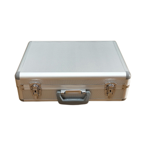 铝制工具箱，带锁和插入泡沫多功能外壳，带手柄铝制飞行外壳 - Product Image 2