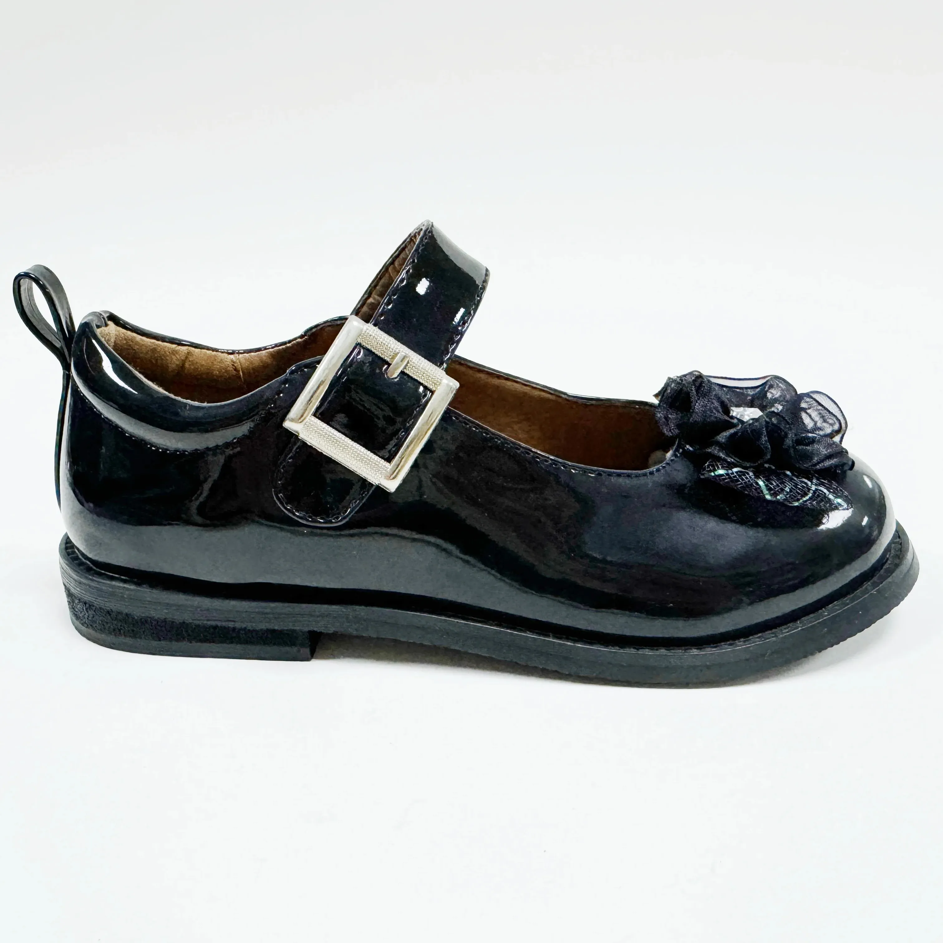Kaijun에서 아이들을위한 어린이 검은 학교 신발