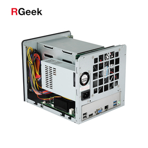 RGeekホットスワップミニITXサーバーベアボーンシステム4ベイラージストレージラックマウントシャーシNASネットワークファイルストレージサーバー - Product Image 6