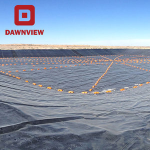 Dawnview 1mm 2mm Customized <strong>HDPE</strong> Geomembranes Sheet for the Landfill Project Dam Liner Anti-seepage Pond Liner - Product Image 4