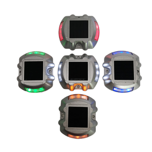 เครื่องมาร์กเกอร์ติดถนน LED พลังงานแสงอาทิตย์ทำจากอลูมิเนียมแข็งแรงสะท้อนแสงสตั๊ดรูปแมวตามีไฟกระพริบให้แมวตามองแสงอาทิตย์ราคาโรงงาน - Product Image 1