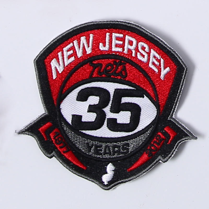 Couleur mixte - 35e anniversaire des Brooklyn Nets - 9,5*9 cm
