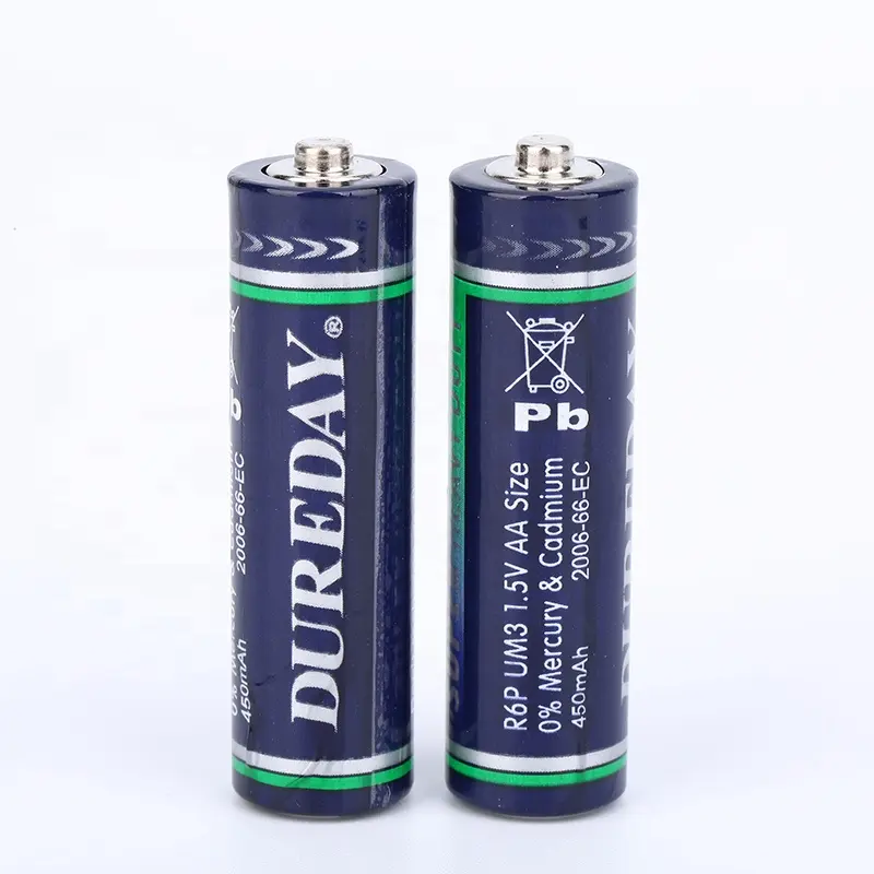 1.5V UM3 Aa R6P Batterijen Carbon Zink Non Oplaadbare Heavy Duty Droge Batterij