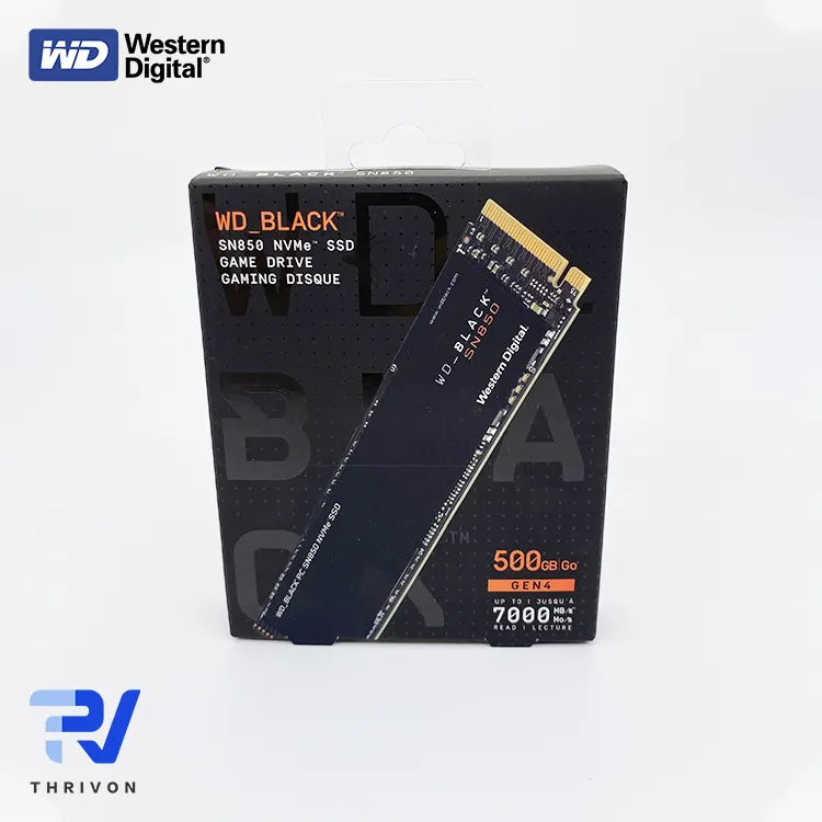 WESTERN DIGITAL WD BLACK SN850 500GB NVME PCIe SSD de 4,0 juego de conducir