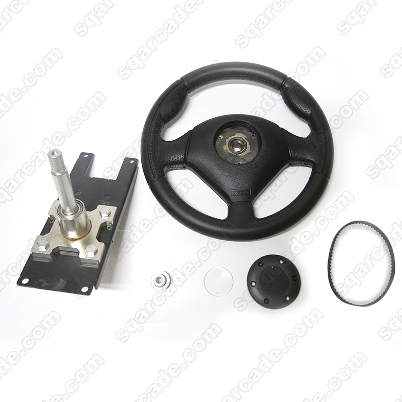 Volante sucio al conducir