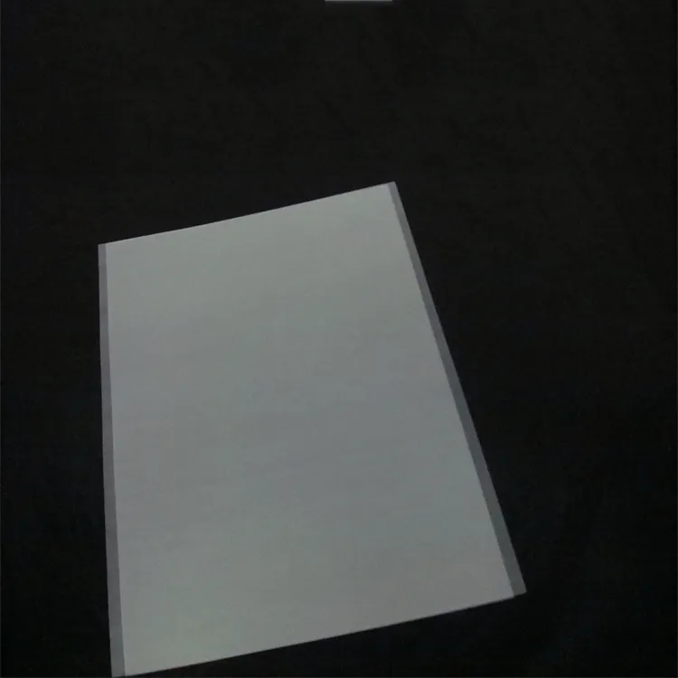 Jinlong A3 A4 A3 + Size Glossy DTF Heat Transfer PET Film Sheet Para DTF Digital Printing Paper Sheets DIY Direto em T-Shirts