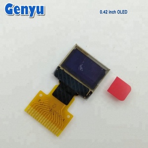 Micro OLED Display 0,42 ''Weiß 16pins Löttyp Spi Mini 0,42 Zoll 72x40 Dot Matrix I2C OLED für Arduino