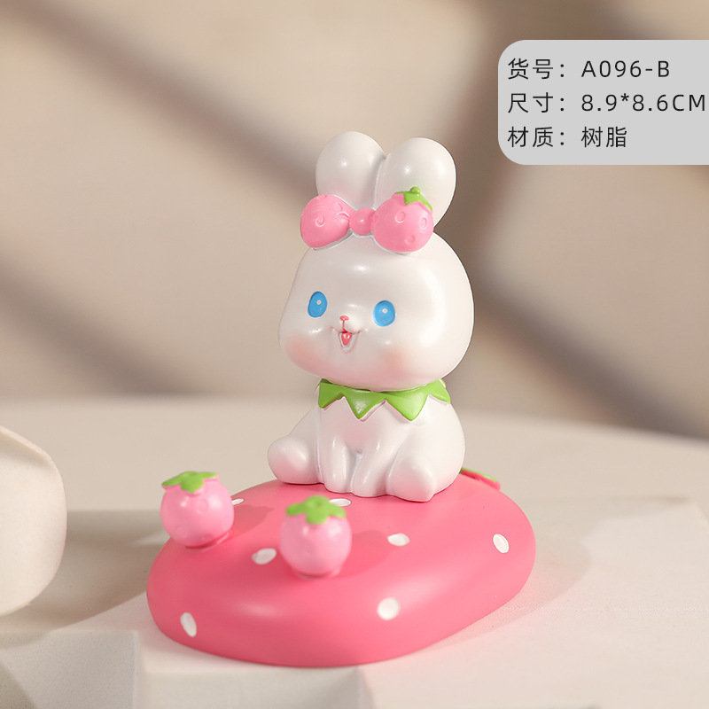 Support de téléphone Lapin Fraise B