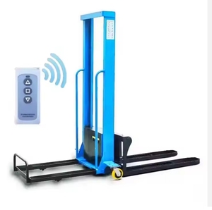 1T <strong>Auto</strong> Lift AC Motor Power Source Portable Stacker Truck Efficient <strong>Loading</strong> <strong>and</strong> <strong>Unloading</strong> for Retail Industries New Condition