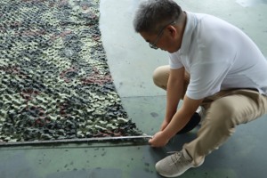 רשת הסוואה רב-ספקטרלית ירוקה כהה של וונדה מיליספק נגד מכ\\\"ם -20 דציבל להסוואה צבאית - Product Image 6