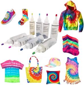 Özelleştirmek renk kendi T-shirt Graffiti renkli sanat zanaat el yapımı kravat boyalı T-shirt Set çocuk eğitim oyuncaklar