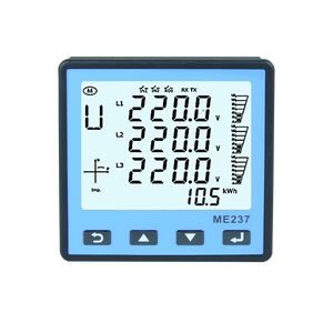 MEATROL Three Phase Electric Power Quality Analyzer Meter Digital Smart Energy Meter Power <strong>Data</strong> Logger kwh Energy - Product Image 1