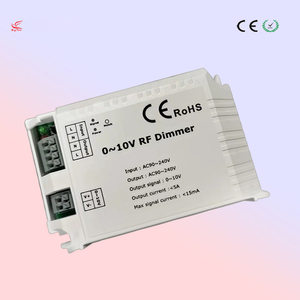 AC90-240V telecomando Wireless RF 0-10v PWM Dimmer interruttore rotante controller luce Led ad alta tensione per lampada monocolore - Product Image 3