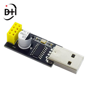 ESP01 <strong>Programmer</strong> Adapter <strong>UART</strong> ESP-01 CH340G USB to ESP8266 Debugger Wireless Wifi Development Board Module ESP-01 Test Board