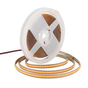 Mini tira de LED COB de 528LED de alta densidad, tiras de LED blancas RGB a todo Color, tira RGBIC suave, Control de aplicación, entrada de 12V CC, certificado ROHS - Product Image 2