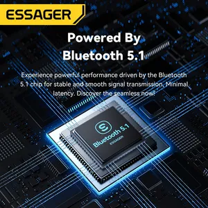 Essager 2合1蓝牙音频接收器发射器无线蓝牙5.1 3.5毫米辅助音频适配器立体声耳机电视车 - Product Image 6