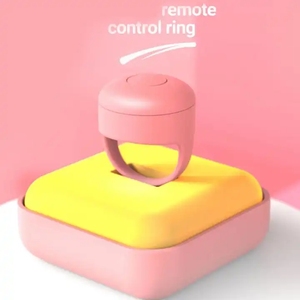Hücre telefon uzaktan kumandası halka kablosuz parmak Tik tok Video denetleyici düğmesi Clicker kamera tetikler sayfa Flip akıllı yüzük - Product Image 2