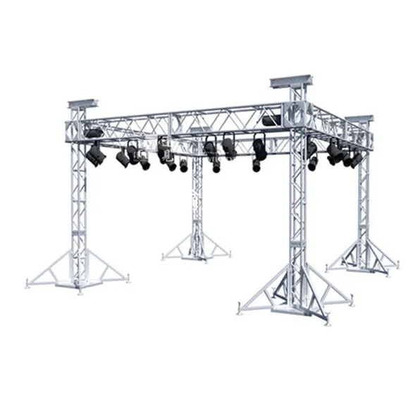 콘서트용 무대 부착 알루미늄 지붕 트러스 시스템 휴대 무대 행사 무대 마루