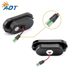 <strong>ADT</strong> Smoked Dynamic Flowing <strong>LED</strong> Side Marker Light ForPolo Golf 3 4 - Product Image 1