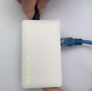 5-Port-Gigabit-Ethernet-Netzwerk-Switch mit IEEE802.3/x/u QoS-und SNMP-Funktionen 10/100/1000Mbps Desktop 5-Port-Switch-Kunststoff gehäuse - Product Image 6